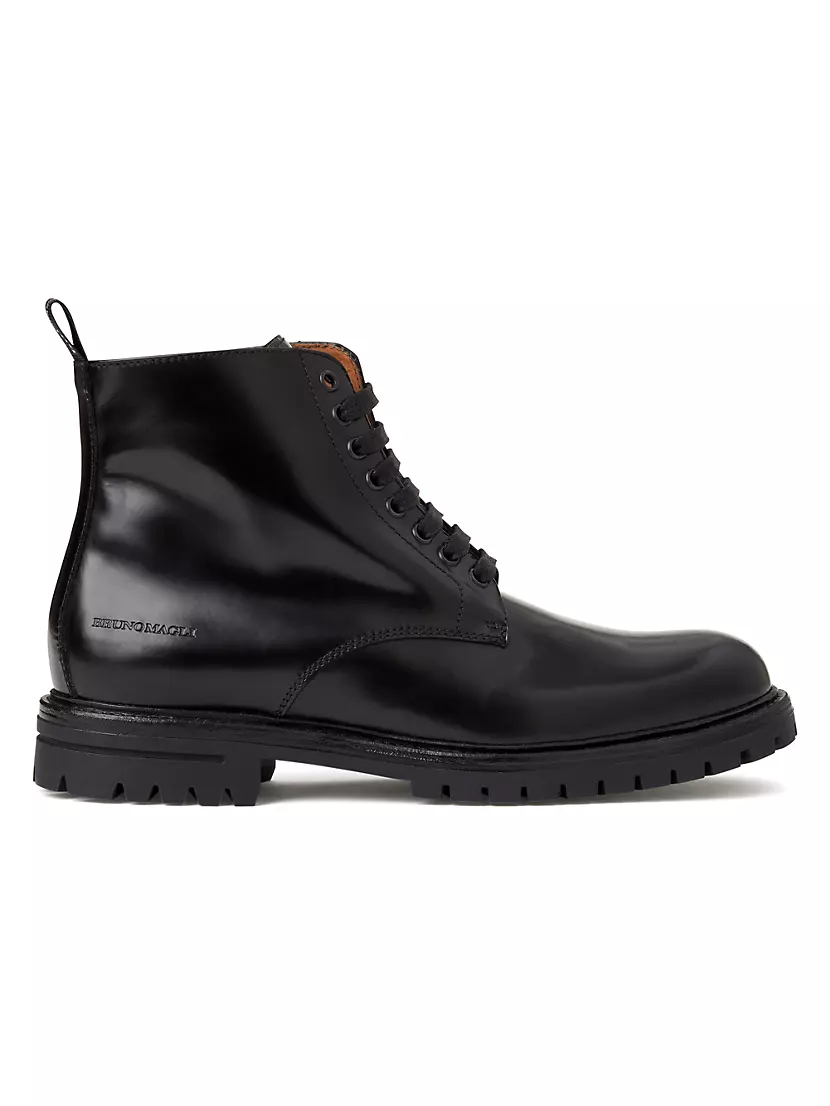 Griffin Leather Boots Bruno Magli