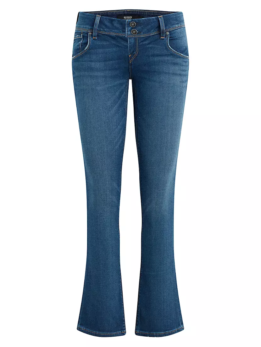 Джинсы Beth из мягкого денима с заниженной талией и классическим фасоном, Hudson Jeans Hudson Jeans