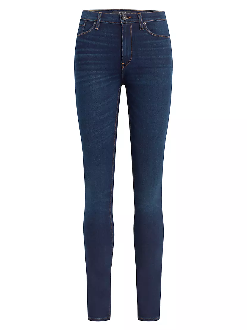 Barbara High-Waisted Super Skinny Jeans Hudson Jeans