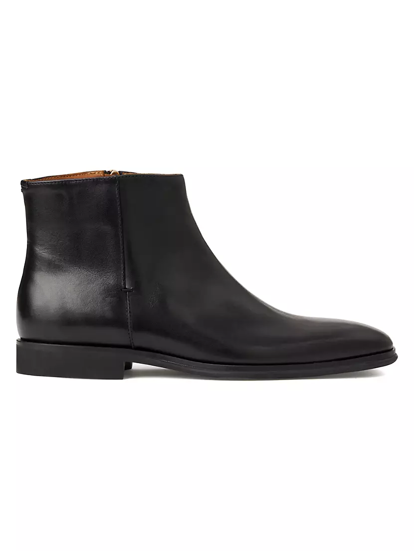 Raging Leather Ankle Boots Bruno Magli