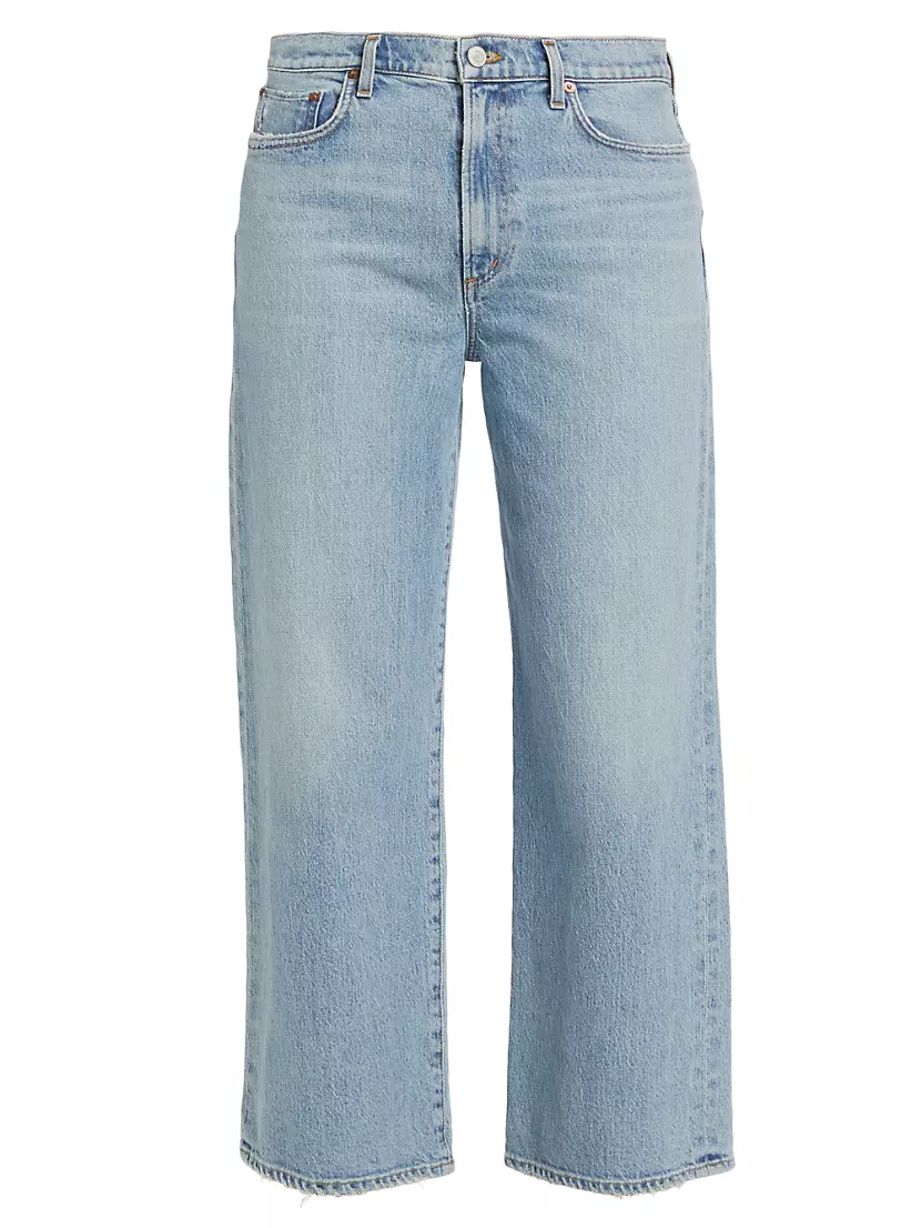 Harper Mid-Rise Relaxed Crop Jeans AGOLDE