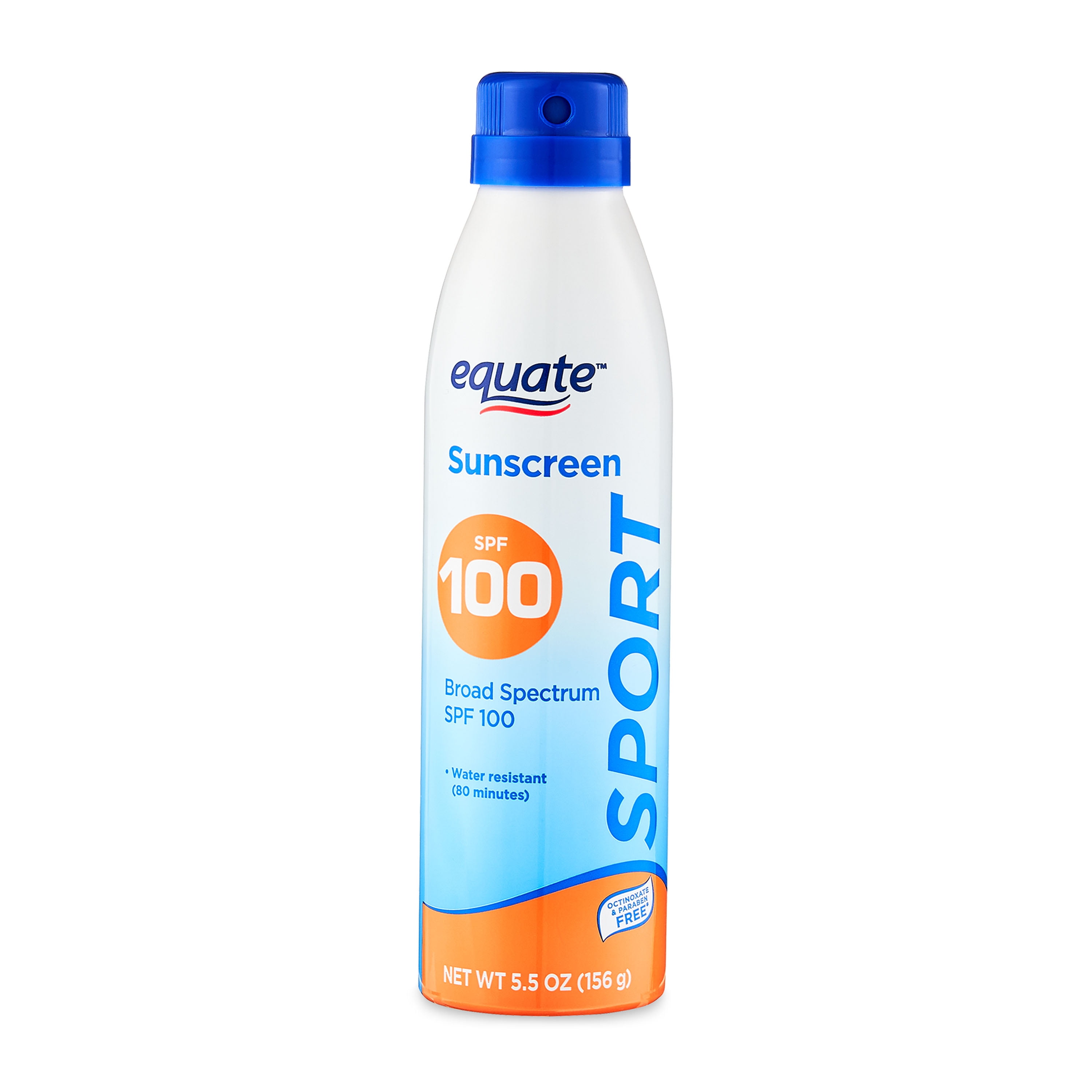 Equate Sport Broad Spectrum Sunscreen, SPF 100, 5.5 oz Equate