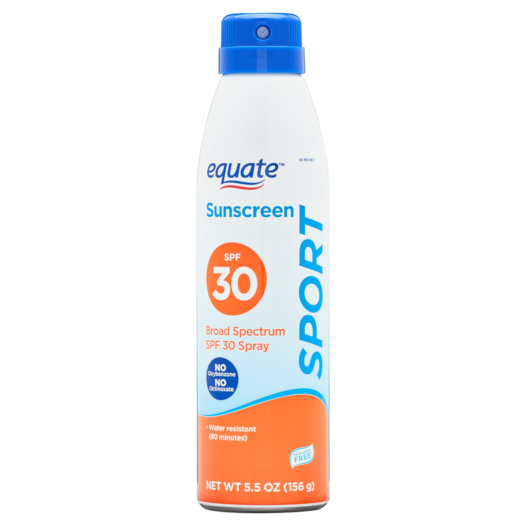 Equate Sport Sunscreen Spray, SPF 30, 5.5 oz Equate