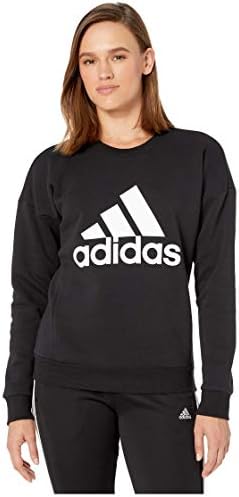 adidas Women's Must Have Badge of Sport Crewneck Sweatshirt Adidas