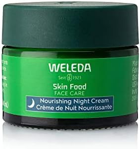 Weleda Skin Food Face Care Nourishing Night Cream, 1.3 Fluid Ounce, Plant Rich Moisturizer with Sacha Inchi Oil, Cica and Squalane Weleda