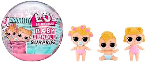 LOL Surprise Baby Bundle Surprise with Collectible Dolls, Baby Theme, Twins, Triplets, Pets, Water Reveal, 2 or 3 Dolls Included- Great Gift for Girls Age 3+ L.O.L. Surprise!