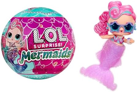 LOL Surprise Mermaids Tots with Color Change Tail, Make A Mermaid Tail, 8 Dolls to Collect, Fashion Accessories, Great Gift for Kids Ages 4+ L.O.L. Surprise!