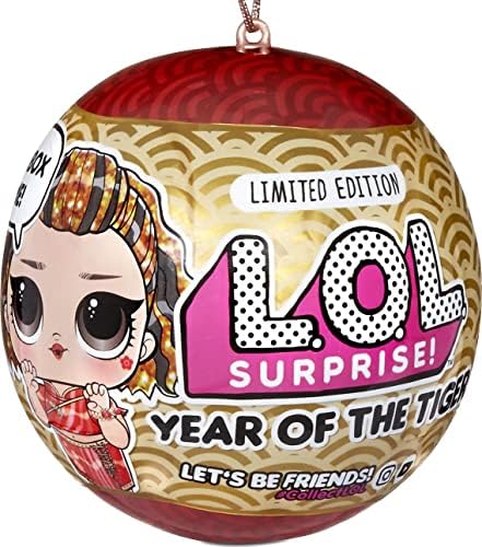 L.O.L. Surprise! Year of The Tiger Doll Good Wishes Baby with 8 Surprises, Lunar New Year Doll, Accessories, Limited Edition Doll L.O.L. Surprise!