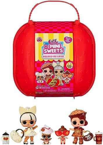 L.O.L. Surprise! Loves Mini Sweets Deluxe Series 2 with 4 Dolls, Accessories, Limited Edition Dolls, Candy Theme, Jelly Belly Theme, Collectible Dolls- Great Gift for Girls Age 4+ L.O.L. Surprise!