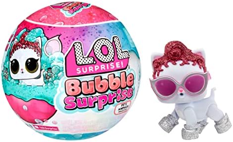 L.O.L. Surprise! Bubble Surprise Pets - Collectible Doll, Pet, Surprises, Accessories, Bubble Surprise Unboxing, Bubble Foam Reaction - Great Gift for Girls Age 4+ L.O.L. Surprise!