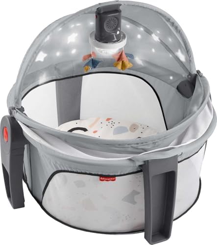 Портативный детский домик Fisher-Price с проектором для игр и сна, с 20 минутами музыки Fisher-Price Baby