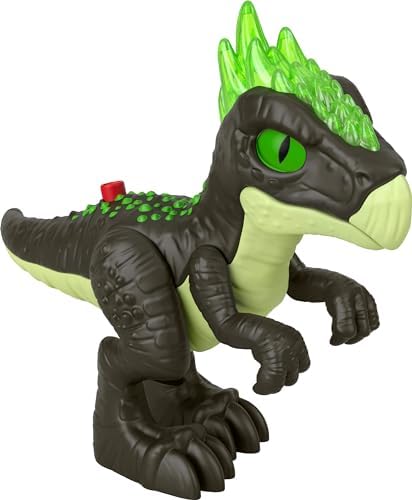 Fisher-Price Imaginext Jurassic World Dinosaur Toy Deluxe Dracorex XL 10-Inch with Lights & Sounds for Pretend Play Kids Ages 3+ Years Fisher-Price