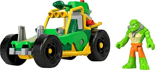 Fisher-Price Imaginext DC Super Friends Toy Killer Croc Figure & Buggy Car with Projectile Launcher for Pretend Play Kids Ages 3+ Years​ Fisher-Price