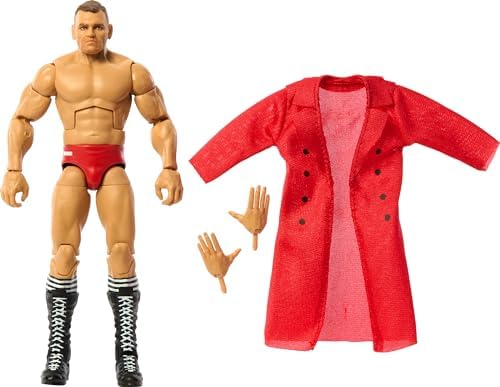 Фигурка WWE Elite Collection Top Picks Гюнтер 15 см, с артикуляцией, сменными деталями и аксессуарами Mattel