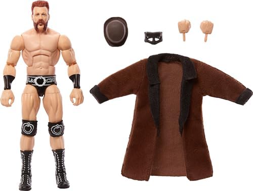 Фигурка Sheamus из серии Elite Collection, 15 см, с заменяемыми руками и 25 точками артикуляции Mattel