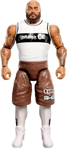 Mattel WWE Action Figure, 6-inch Collectible Top Dolla with 10 Articulation Points & Life-Like Look Mattel