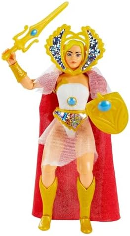 Mattel Masters of the Universe Origins Action Figure & Accessories Set, She-Ra Collectible Toy with 16 Posable Joints, 5.5-inch Masters Of the Universe