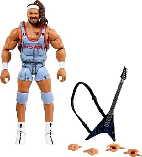 Mattel WWE Big E Elite Collection Action Figure, Deluxe Articulation & Life-like Detail with Iconic Accessories, 6-inch Mattel