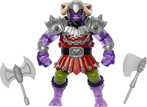 Masters of the Universe Mattel Origins Turtles of Grayskull Action Figure & Accessories, Beast Man Collectible Toy with 16 Joints, TMNT & Motu Crossover Masters Of the Universe