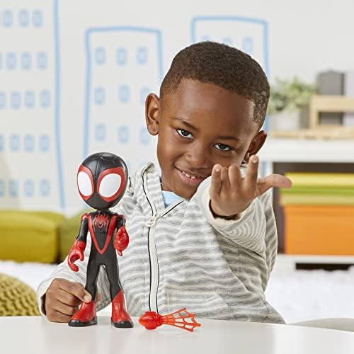 Spidey and his Amazing Friends Supersized Hero Multipack, 3 Large Action Figures, Marvel Preschool Super Hero Toy, Ages 3 and Up, 9 Inches (Amazon Exclusive) Spidey and His Amazing Friends