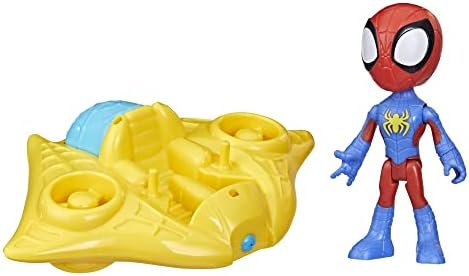 Marvel Spidey and His Amazing Friends Spidey Water Web Raft, Preschool Water Toy with Spidey Action Figure for Kids Ages 3 and Up Spidey and His Amazing Friends