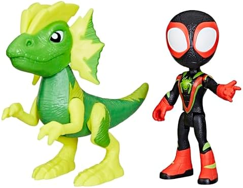 Игровой набор с фигурками Marvel Dino-Webs «Домик на дереве», 2 фигурки, 38 см Spidey and His Amazing Friends