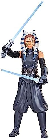 STAR WARS Galactic Action Ahsoka Tano, 12-Inch Scale Action Figures, Interactive Toys for 4 Year Old Boys and Girls Star Wars