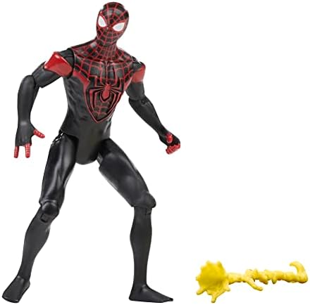 Marvel Epic Hero Series Spider-Man Miles Morales Action Figure, 4-Inch, With Accessory, Marvel Action Figures for Kids Ages 4 and Up Spider-Man