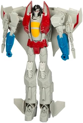 Transformers One Mega Changer Starscream 11-Inch Robot Action Figure, Interactive Toys for Boys and Girls Ages 6 and Up Transformers