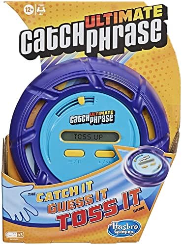 Hasbro Gaming Ultimate Catch Phrase Electronic Party Game for Ages 12 and Up, Blue Hasbro Gaming