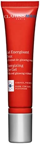 CLARINSMEN Energizing Eye Gel | Cooling, Roll-On Gel Energizes Tired-Looking Eyes | Targets Dark Circles and Puffiness | Locks In Moisture | Visibly Smoothes Eye Contours | Fragrance-No | 0.5 Ounces Clarins