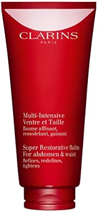 Clarins Super Restorative Abdomen & Waist|Anti-Aging Body Cream For Mature Skin Weakened By Hormonal Changes|Visibly Redefines for Slimming Effect|Firms, Tightens & Tones Skin|6.8 Ounces Clarins