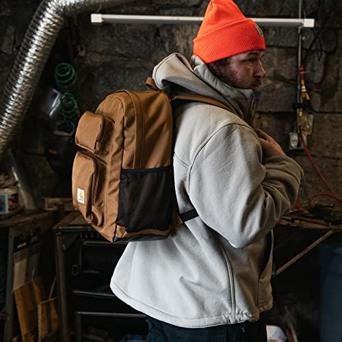 Сумка для ноутбука Carhartt 27L Classic Brown с карманом для ноутбука и устойчивым к абразивам дном Duravax Carhartt