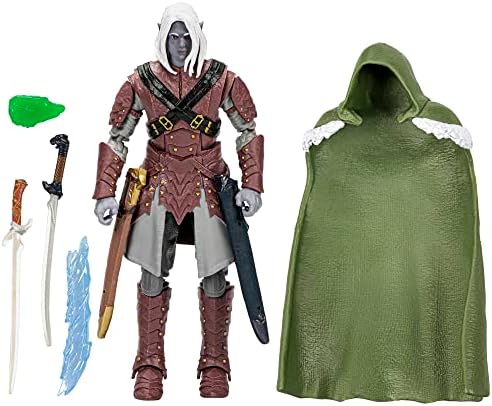 DUNGEONS & DRAGONS R.A.Salvatore's The Legend of Drizzt Golden Archive Drizzt Action Figure,6-Inch Scale D&D Action Figures Dungeons & Dragons