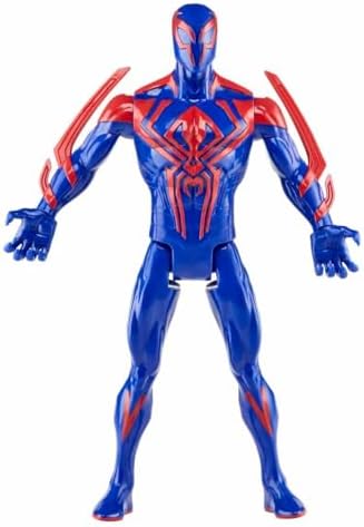 Marvel Spider-Man: Across The Spider-Verse Titan Hero Series Spider-Man 2099 Toy, 12-Inch-Scale Deluxe Figure, Toys for Kids Ages 4 and Up Marvel