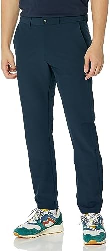 BOSS Men's Slim Fit Tapered Leg Trousers in Technical Sport Fabric BOSS