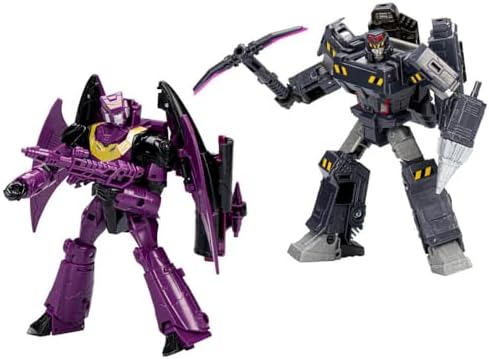 Transformers Toys Legacy Evolution Miner Megatron & Senator Ratbat Rise of Tyranny 2-Pack, 7-inch, Action Figures for Boys and Girls Ages 8 and Up (Amazon Exclusive) Transformers