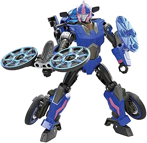 Transformers Toys Generations Legacy Deluxe Prime Universe Arcee Action Figure - Kids Ages 8 and Up, 5.5-inch Transformers