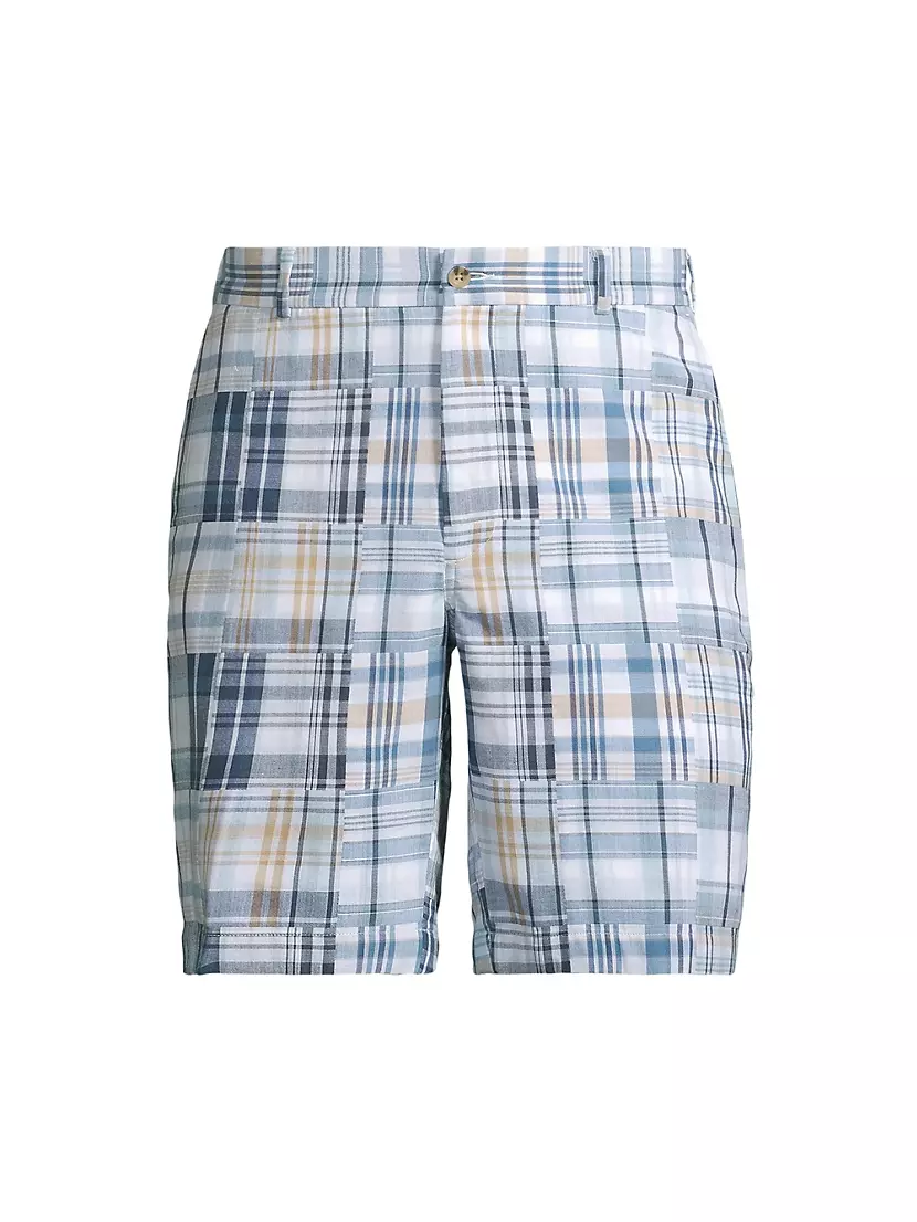 Мужские Повседневные шорты Peter Millar Crown Cabana Madras Peter Millar