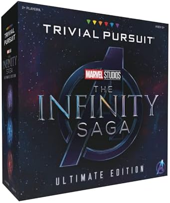 Настольная игра Trivial Pursuit: Ultimate Edition о Кинематографической Вселенной Marvel с 1800 вопросами и 6 фишками USAopoly