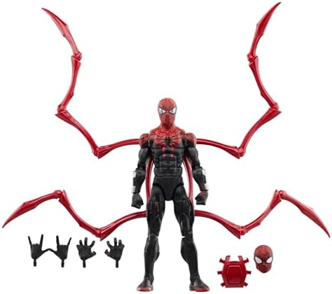 Коллекционная фигура Marvel Legends Superior Spider-Man, посвященная 85-летию комиксов, высотой 15 см и с 11 аксессуарами Marvel