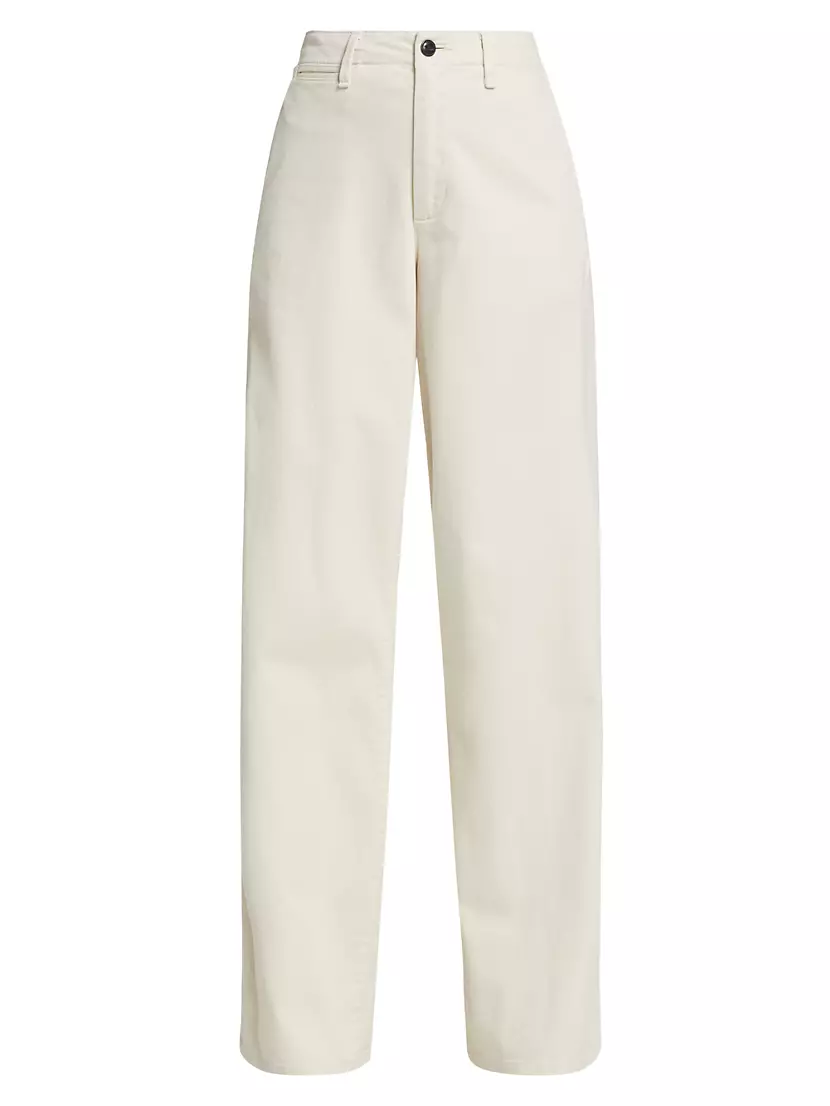 Женские Повседневные брюки Rag & Bone Sofie Wide-Leg Chino Rag & Bone