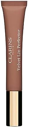 Clarins Velvet Lip Perfector | Velvety-Matte Finish Liquid Lipstick | Shea Butter Leaves Lips Feeling Hydrated| Highly Pigmented | Contains Natural Plant Extracts With Skincare Benefits | 0.3 Oz Clarins