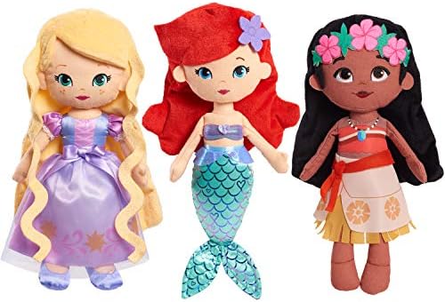 Disney Princess So Sweet Princess Ariel, 13.5-Inch Plush with Red Hair, The Little Mermaid, Kids Toys for Ages 3 Up by Just Play Just Play