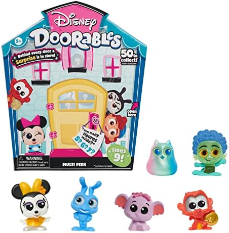 Disney Doorables Multi Peek Series 9, Collectible Blind Bag Figures, Kids Toys for Ages 5 Up by Just Play Just Play