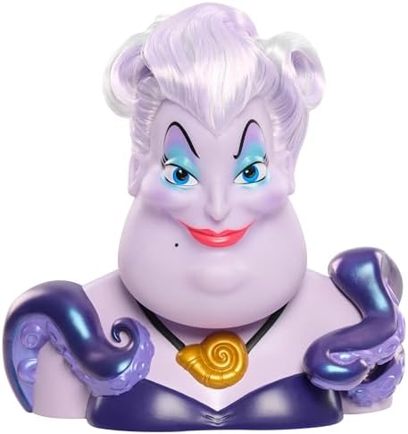 Disney Villains Fierce 'N Fun Ursula 10-inch Styling Head, 16-Pieces, Pretend Play, Officially Licensed Kids Toys for Ages 3 Up, Amazon Exclusive Just Play