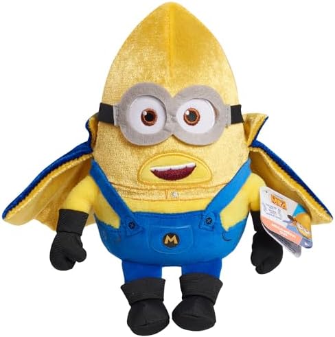 Just Play Illumination Minions Despicable Me 4 Squooshy Plush Mega Gus, Kids Toys for Ages 3 Up Just Play