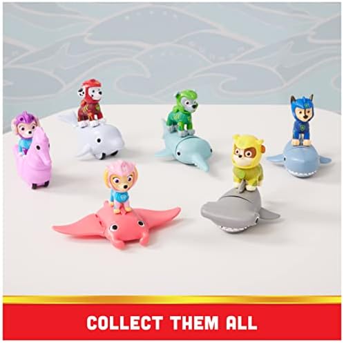 Paw Patrol, Aqua Pups Coral and Seahorse Action Figures Set, Kids Toys for Ages 3 and up Paw Patrol