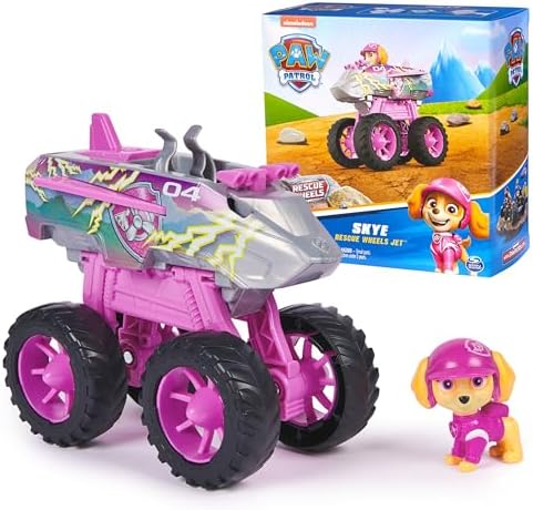 Игрушечный грузовик Чейза из Rescue Wheels с постреливателем и фигуркой, 3+ года Paw Patrol