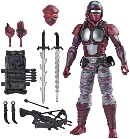 G.I. Joe Classified Series #121, Night-Creeper, Collectible 6-Inch Ninja Action Figure with 10 Accessories G.I. Joe